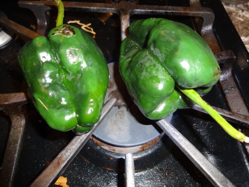 Peppers Over Open FIre